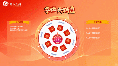 大转盘抽奖
